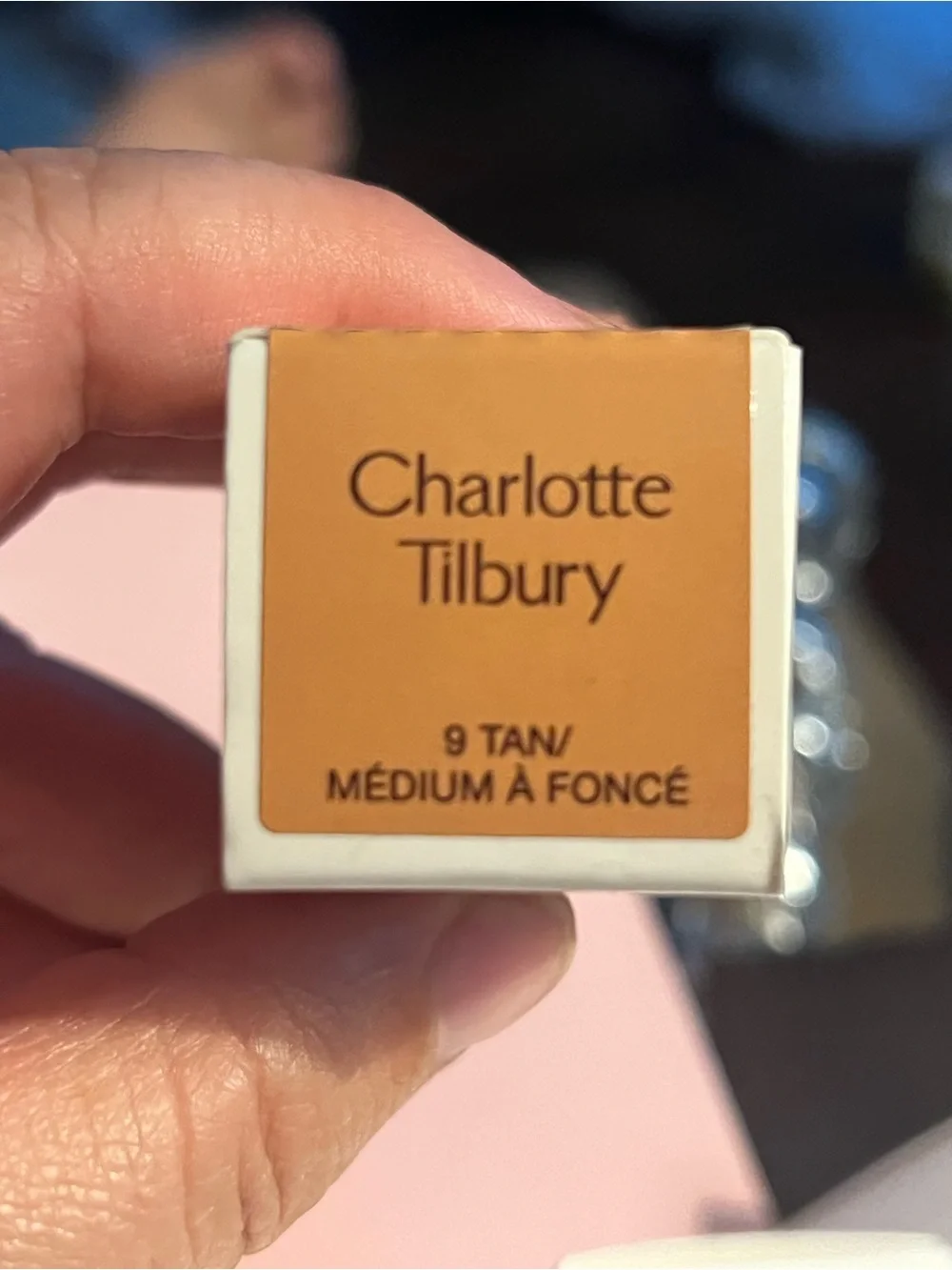 Charlotte Tilbury Shade 9 Tan Unreal Skin Sheer Glow Hydrating Foundation Stick